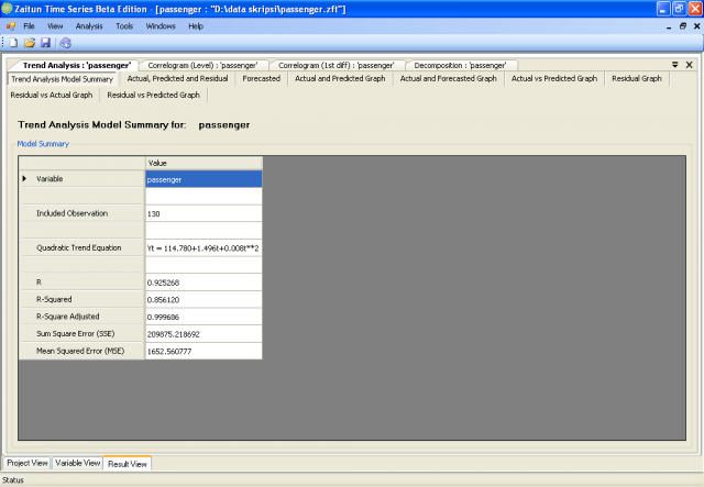 Result View